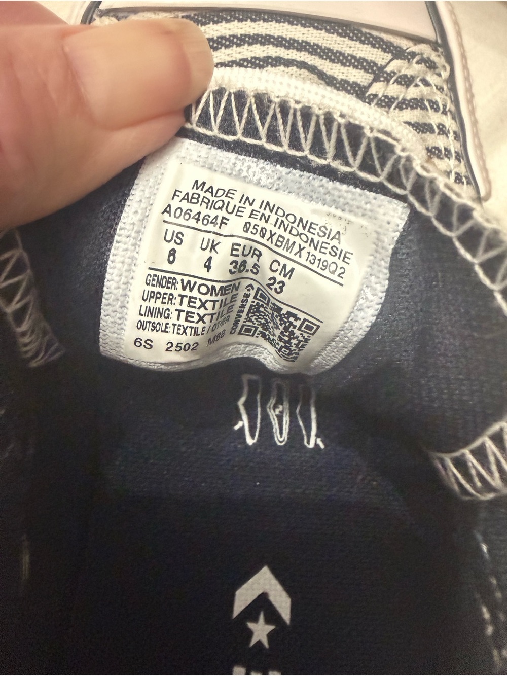 New Converse Chuck Taylor All Star Shoreline Slip Cotton Obsidian/White/Trek Tan - Picture 3 of 3